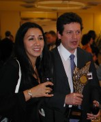 Alirio Uribe Munoz and spouse MEA 2003