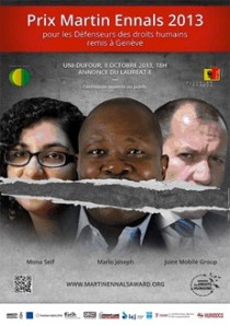 poster 2013 nominees MEA English